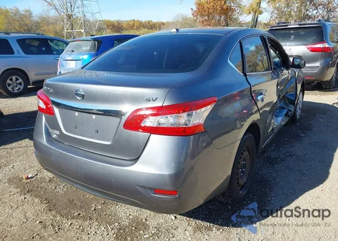 2015 Nissan Sentra Fe+ S/S/Sl/Sr/Sv из США, поврежденный, VIN 3N1AB7AP7FL652437